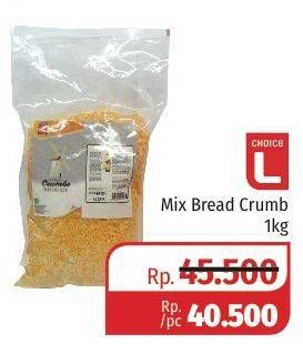 Promo Harga Choice L Mix Bread Crumb 1 kg - Lotte Grosir