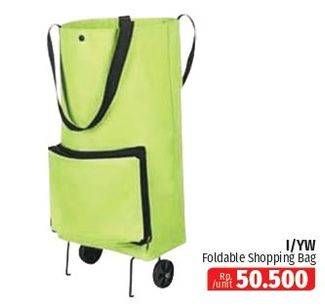 Promo Harga I/yw Foldable Shopping Bag  - Lotte Grosir