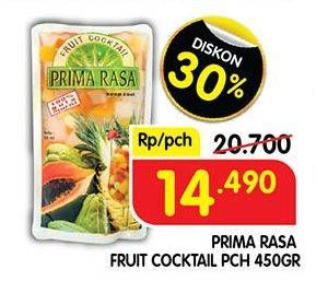 Promo Harga Prima Rasa Fruit Cocktail 450 ml - Superindo