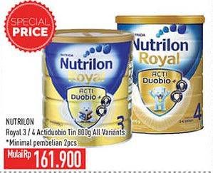 Promo Harga Nutrilon Royal 3/4 Susu Pertumbuhan  - Hypermart