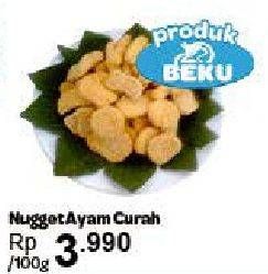 Promo Harga Nugget Ayam Curah per 100 gr - Carrefour