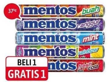 Promo Harga MENTOS Candy All Variants 37 gr - Alfamidi