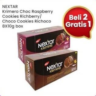 Promo Harga Nabati Nextar Krimero Richberry, Richoco 80 gr - Indomaret