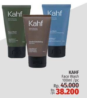 Promo Harga Kahf Face Wash 100 ml - LotteMart