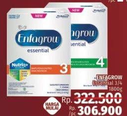 Promo Harga ENFAGROW Essential 3/4 1800gr  - LotteMart
