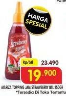 Promo Harga MARIZA Topping Jam Strawberry 350 gr - Superindo