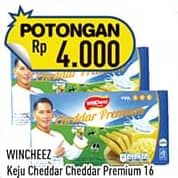 Promo Harga WINcheez Cheddar Premium 160 gr - Hypermart