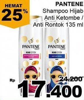 Promo Harga PANTENE Shampoo Hijab Edition Anti Ketombe, Anti Rontok 135 ml - Giant