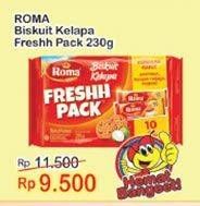 Promo Harga ROMA Freshh Pack per 10 pcs 23 gr - Indomaret