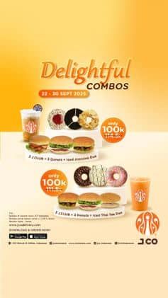 Promo Harga Delightful Combos  - JCO
