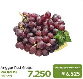 Promo Harga Anggur Red Globe  - Carrefour