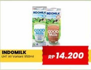 Promo Harga Indomilk Susu UHT All Variants 950 ml - Yogya