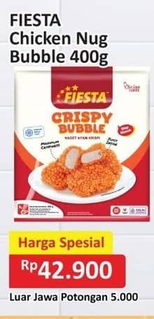 Promo Harga Fiesta Naget Crispy Bubble 500 gr - Alfamart