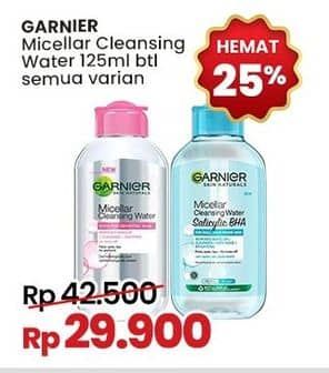 Promo Harga Garnier Micellar Water All Variants 125 ml - Indomaret