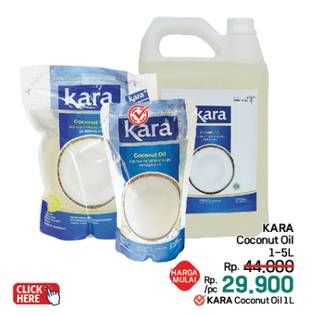 Promo Harga Kara Coconut Oil 5000 ml - LotteMart