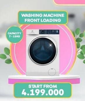 Promo Harga Washing Machine Front Loading  - Electronic City