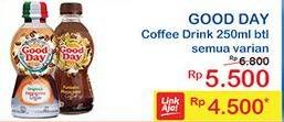 Promo Harga Good Day Coffee Drink All Variants 250 ml - Indomaret