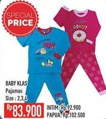Promo Harga BABY KLAS Baju Tidur Anak 2, 3, 4  - Hypermart