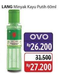 Promo Harga Cap Lang Minyak Kayu Putih 60 ml - Alfamidi