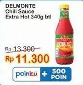 Promo Harga DEL MONTE Sauce Extra Hot Chilli 340 ml - Indomaret