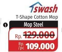 Promo Harga SWASH T-Shape Cotton Mop  - Lotte Grosir