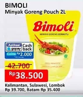 Promo Harga Bimoli Minyak Goreng 2000 ml - Alfamart