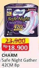 Promo Harga Charm Safe Night Gathers 42cm 8 pcs - Alfamart