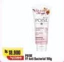 Promo Harga Poise Facial Foam Anti Bacterial 100 ml - Alfamart