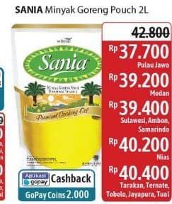 Promo Harga Sania Minyak Goreng 2000 ml - Alfamidi