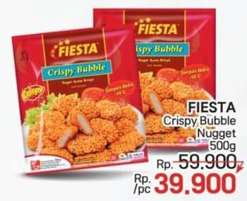 Promo Harga Fiesta Naget Crispy Bubble 500 gr - LotteMart