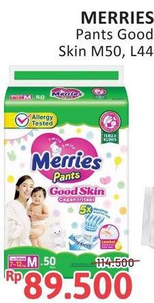 Promo Harga Merries Pants Good Skin L44, M50 44 pcs - Alfamidi