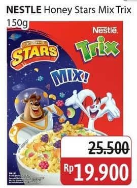 Promo Harga Nestle Honey Stars Mix Trix 150 gr - Alfamidi