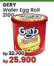 Promo Harga Gery Egg Roll 210 gr - Indomaret