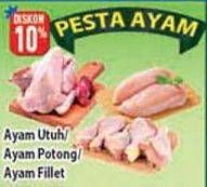 Promo Harga Ayam Utuh/ Ayam Potong/ Ayam Fillet  - Hypermart