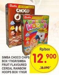 Promo Harga Simba Cereal Choco Chips 170 gr - Superindo