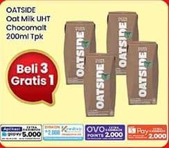 Promo Harga Oatside UHT Milk Chocolate Malt 200 ml - Indomaret