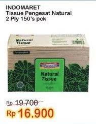 Promo Harga INDOMARET Natural Tissue 150 pcs - Indomaret