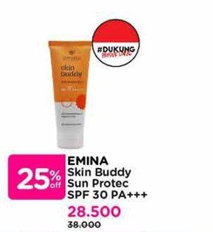 Promo Harga Emina Skin Buddy Sun Protection SPF 30 PA+++ 60 ml - Watsons