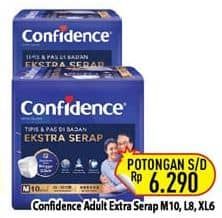 Confidence Adult Pants Slim & Fit Extra Absorb 6 pcs Harga Promo Rp-6.290, Potongan Harga Sampai Dengan 