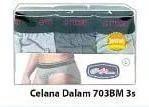 Promo Harga GT MAN Celana Dalam Pria PKR 703-BM 3 pcs - Hari Hari