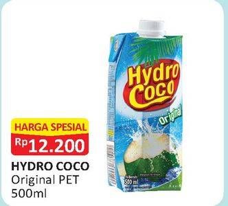 Promo Harga HYDRO COCO Minuman Kelapa Original Original 500 ml - Alfamart