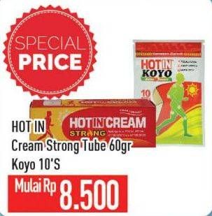 Promo Harga Hot In Cream Strong Tube/Koyo  - Hypermart