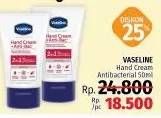 Promo Harga VASELINE Hand Cream Anti Bac 50 ml - LotteMart