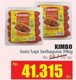 Promo Harga KIMBO Sosis Sapi Serbaguna 396 gr - Hari Hari