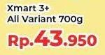 Promo Harga Vidoran Xmart 3+ All Variants 725 gr - Yogya