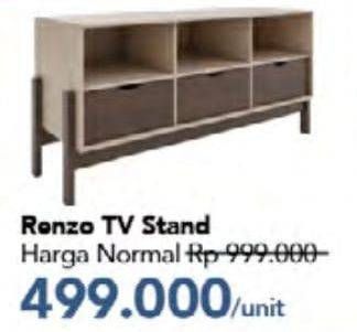 Promo Harga TV Stand Renzo  - Carrefour