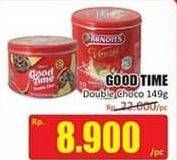 Promo Harga GOOD TIME Cookies Chocochips Double Choc 149 gr - Hari Hari
