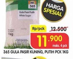 Promo Harga 365 Gula Pasir 1 kg - Superindo