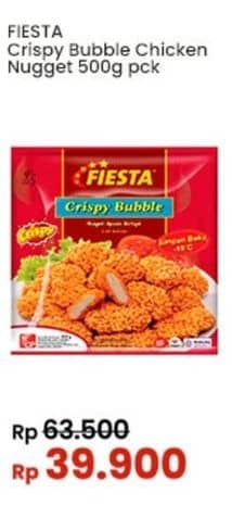 Promo Harga Fiesta Naget Crispy Bubble 500 gr - Indomaret