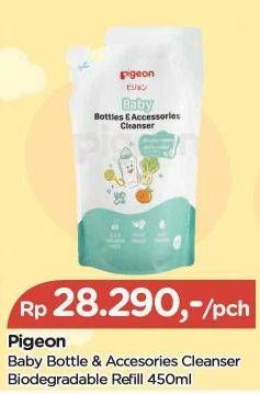 Promo Harga Pigeon Baby Bottles & Accessories Cleaner Biodegradeable 450 ml - TIP TOP